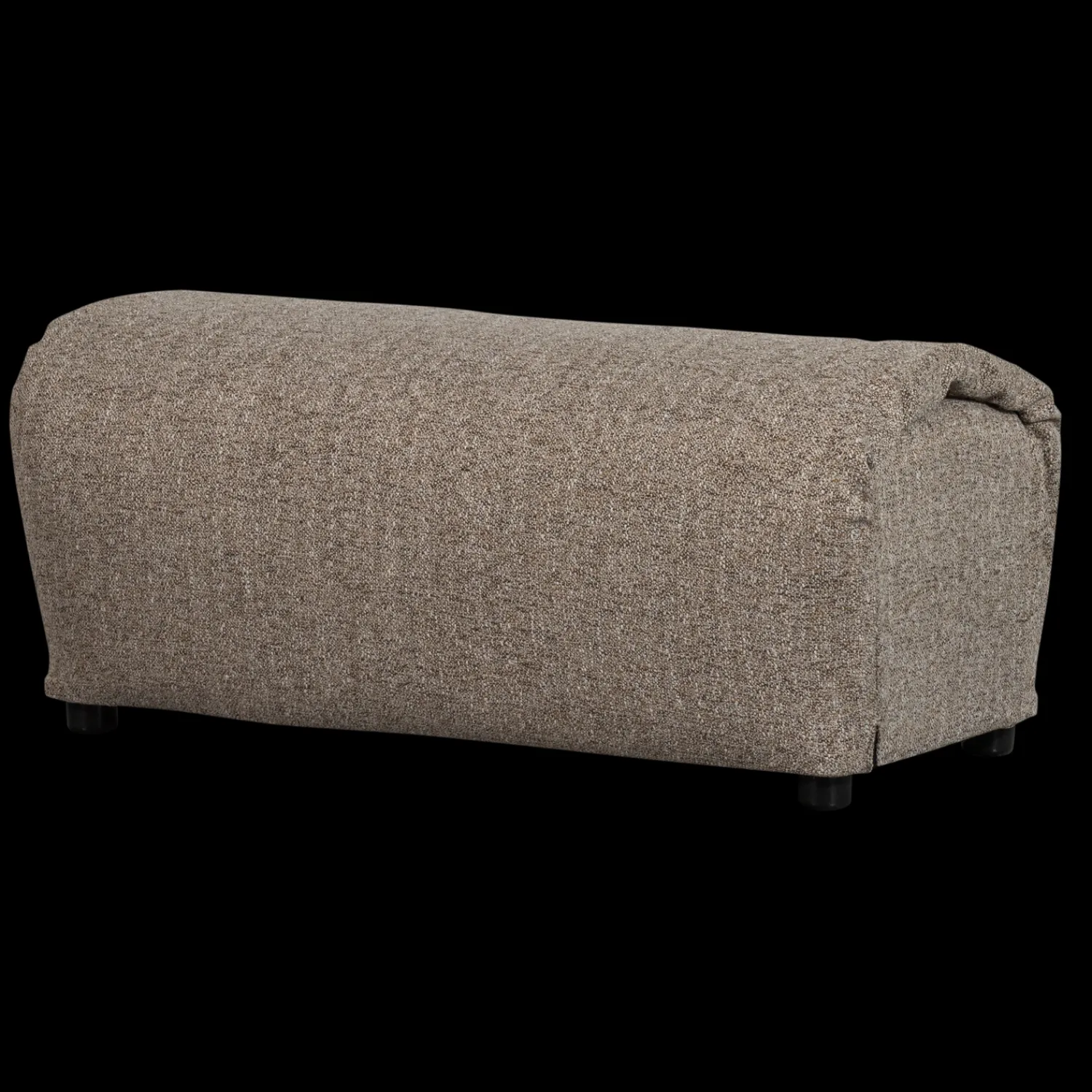 Hockers|Poefs-WOOOD Baggy Hocker Bruin Melange