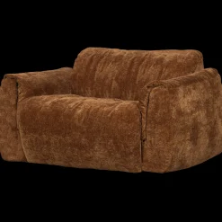 Loveseats-WOOOD Baggy Loveseat Mid Brown