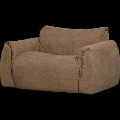 Loveseats-WOOOD Baggy Loveseat Brown