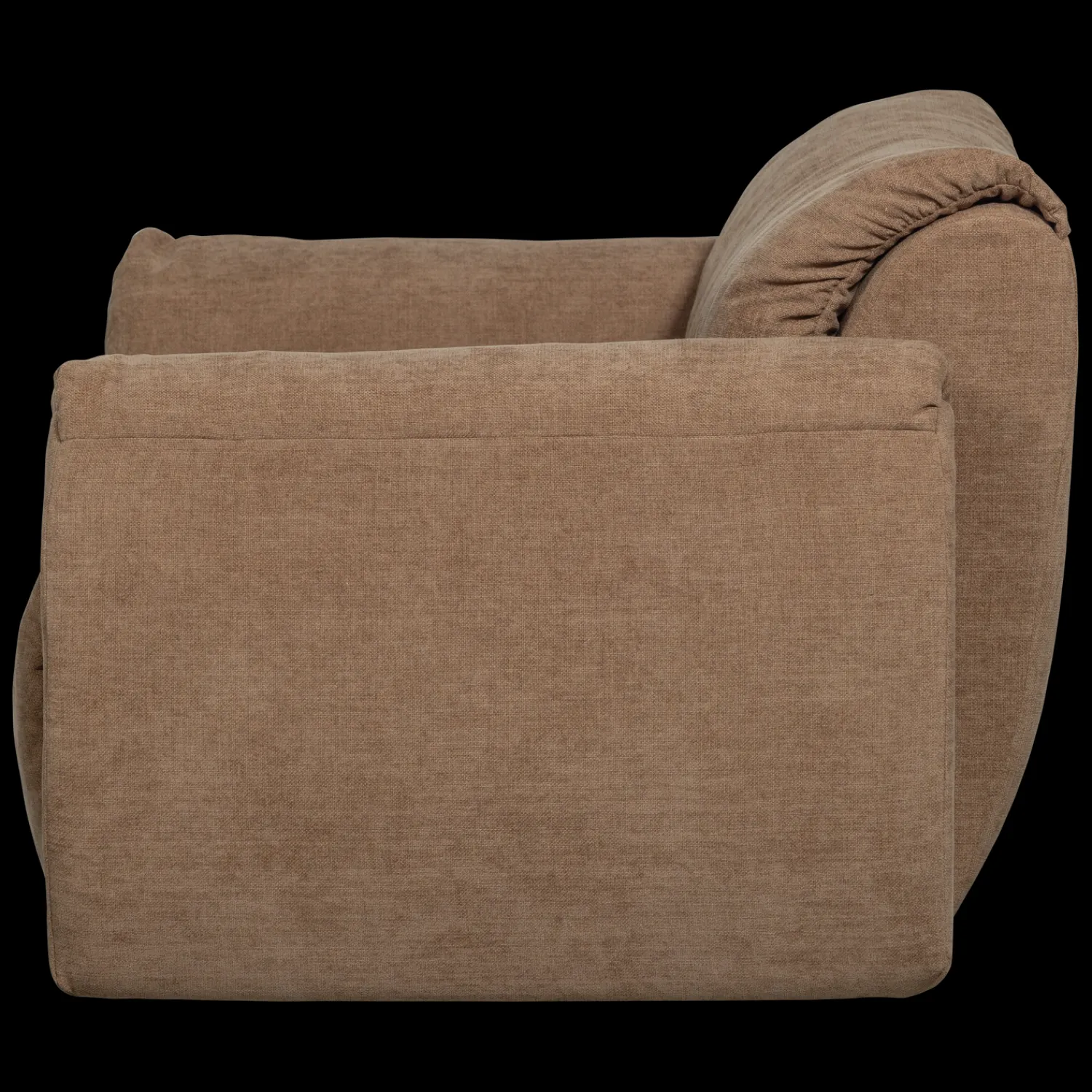 Loveseats-WOOOD Baggy Loveseat Brown