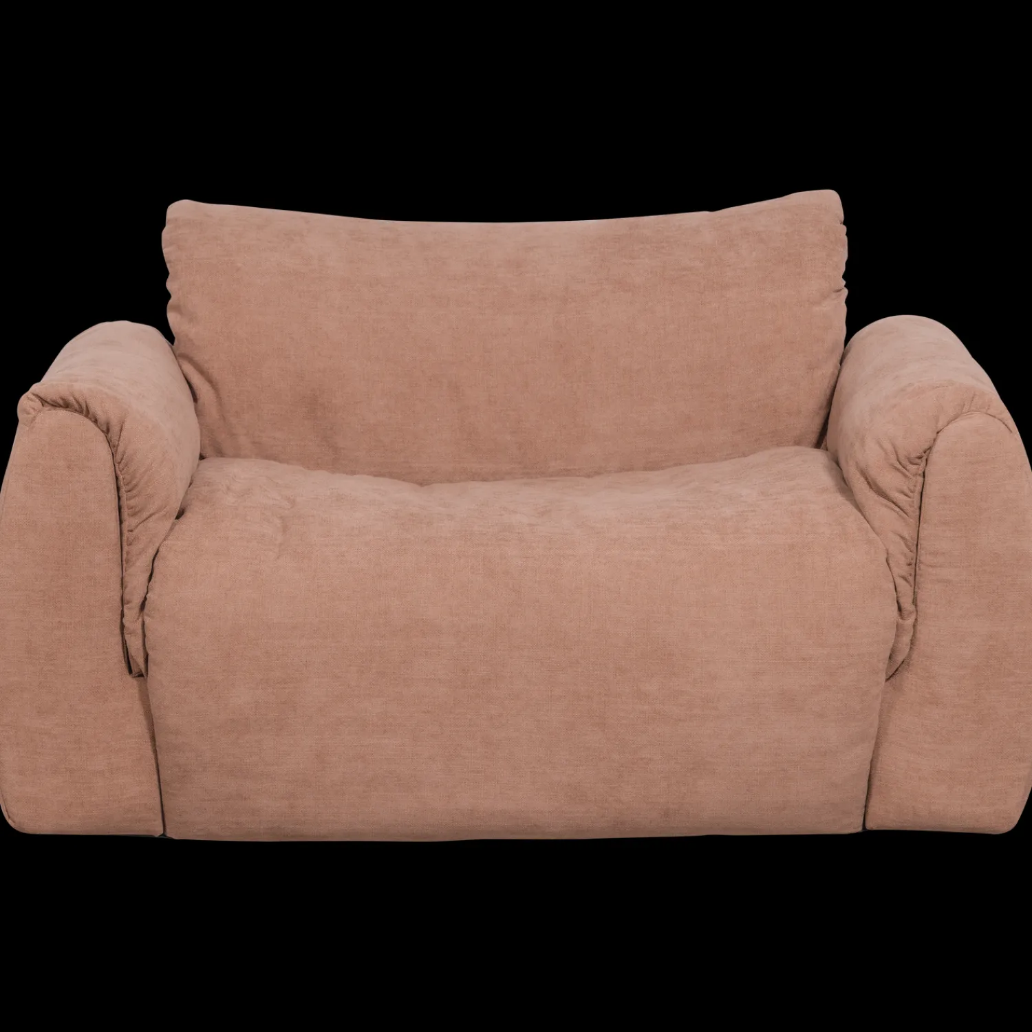 Hockers|Poefs-WOOOD Baggy Loveseat Old Pink
