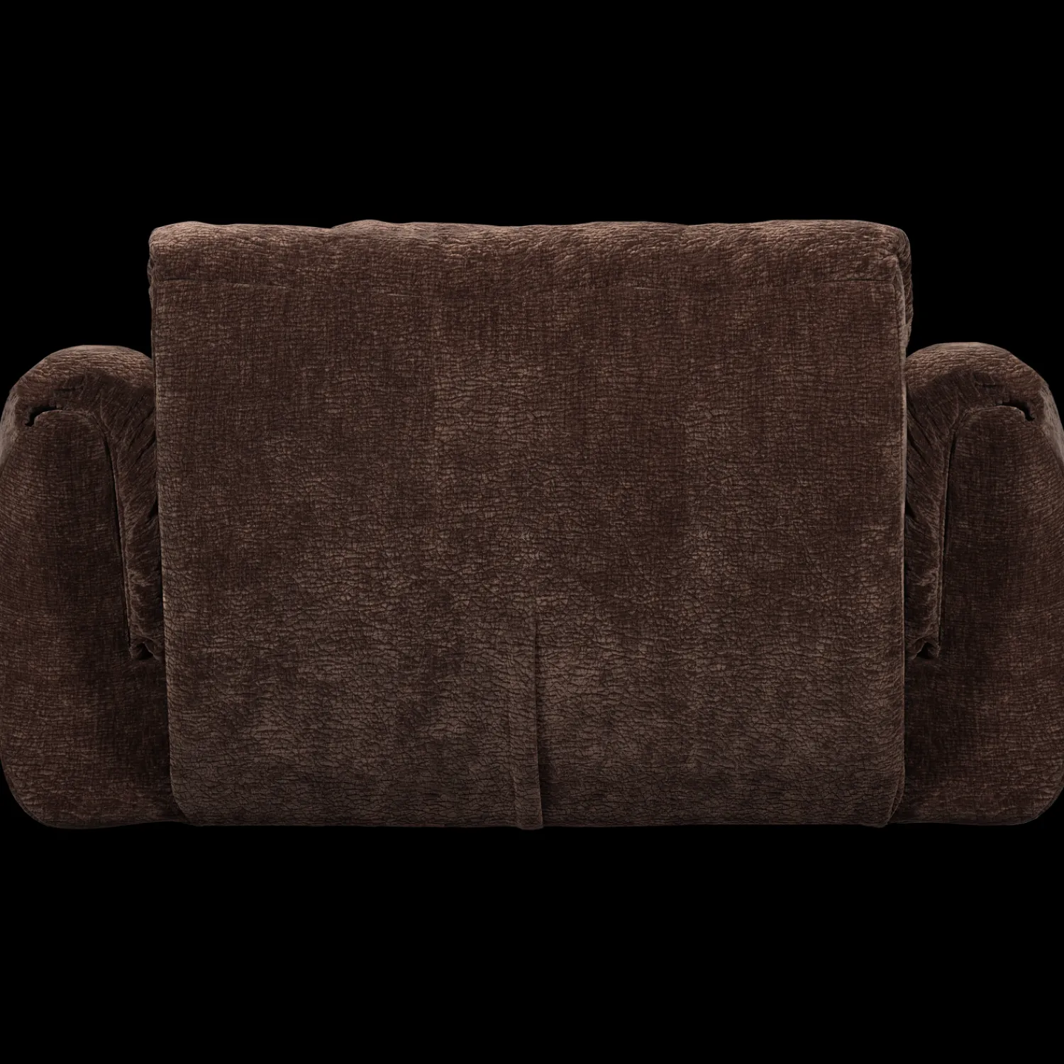Loveseats-WOOOD Baggy Loveseat Dark Brown