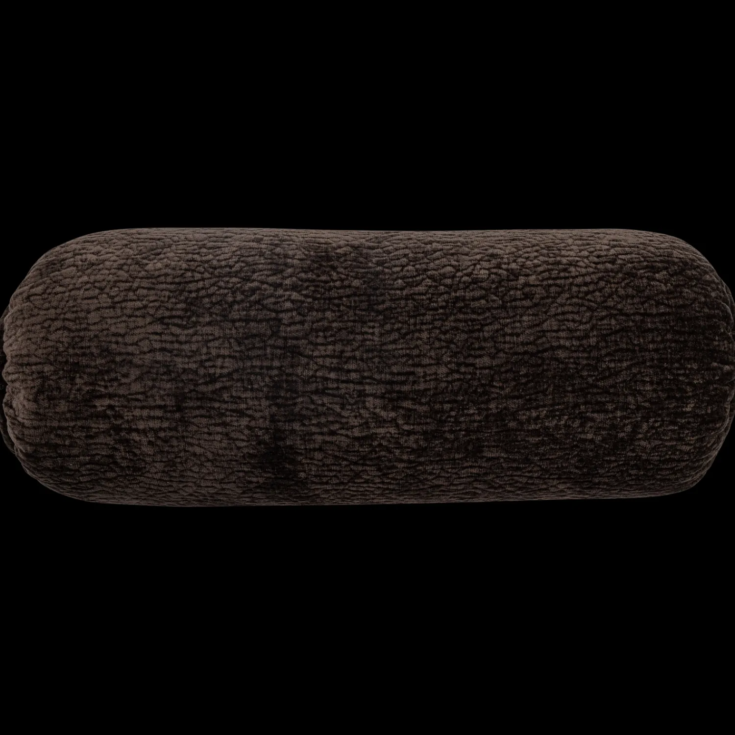 Sierkussens & Plaids-WOOOD Baggy Sierkussen Dark Brown