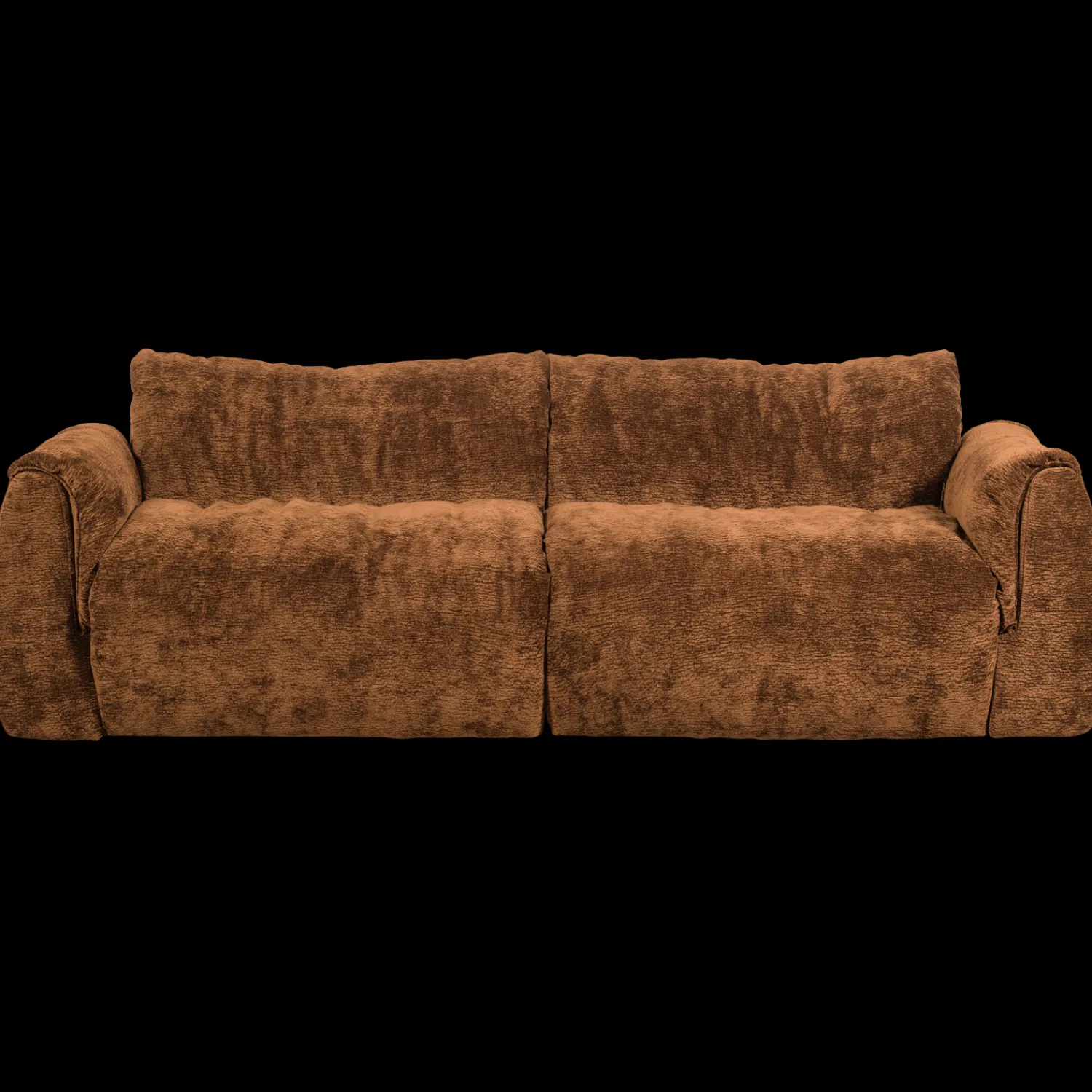 Zitbanken-WOOOD Baggy 2-Zitsbank Mid Brown
