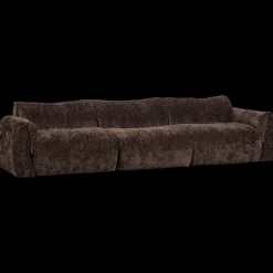 Zitbanken-WOOOD Baggy 3-Zitsbank Dark Brown