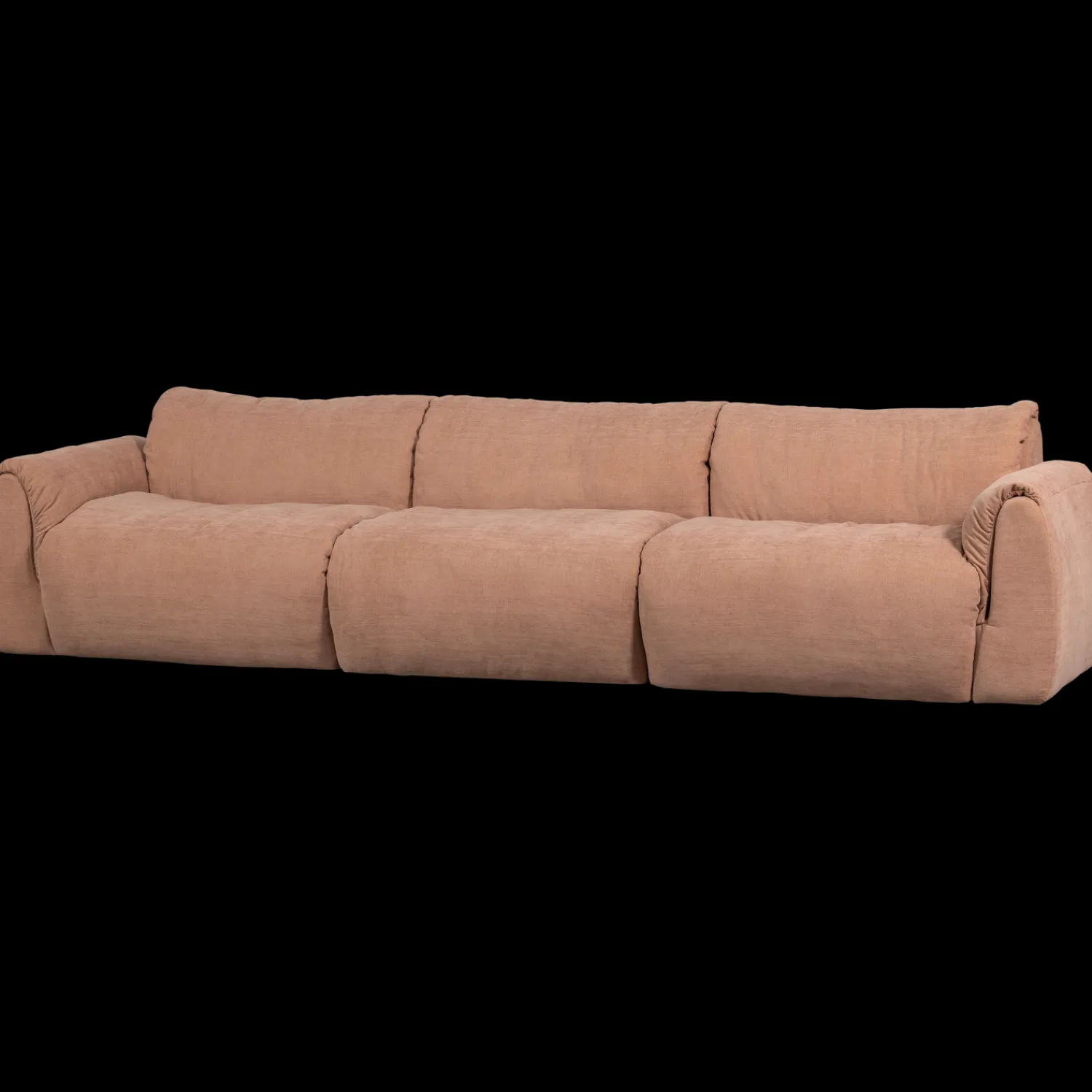Zitbanken-WOOOD Baggy 3-Zitsbank Old Pink