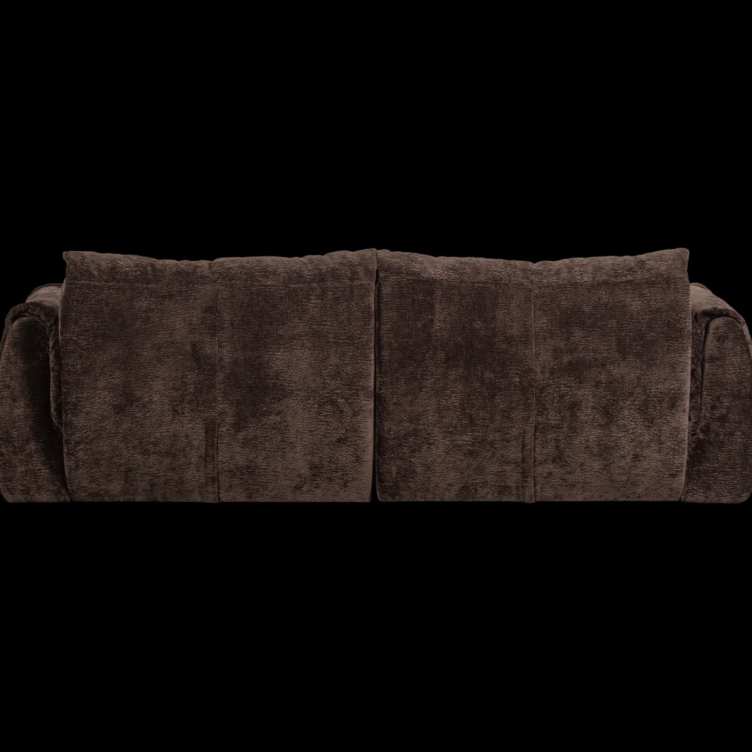 Zitbanken-WOOOD Baggy 2-Zitsbank Dark Brown