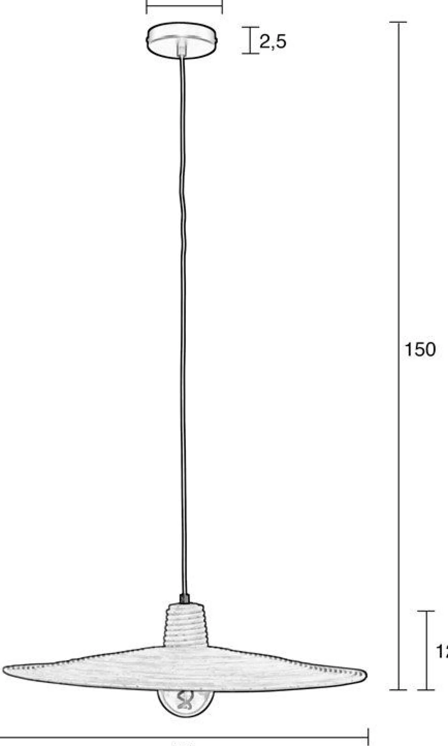 Moderne Hanglampen|Moderne Hanglampen-Zuiver Balance L Hanglamp Black