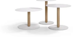 Houten Bijzettafels-Artifort Balans Bijzettafel grijs