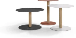 Houten Bijzettafels-Artifort Balans Bijzettafel grijs