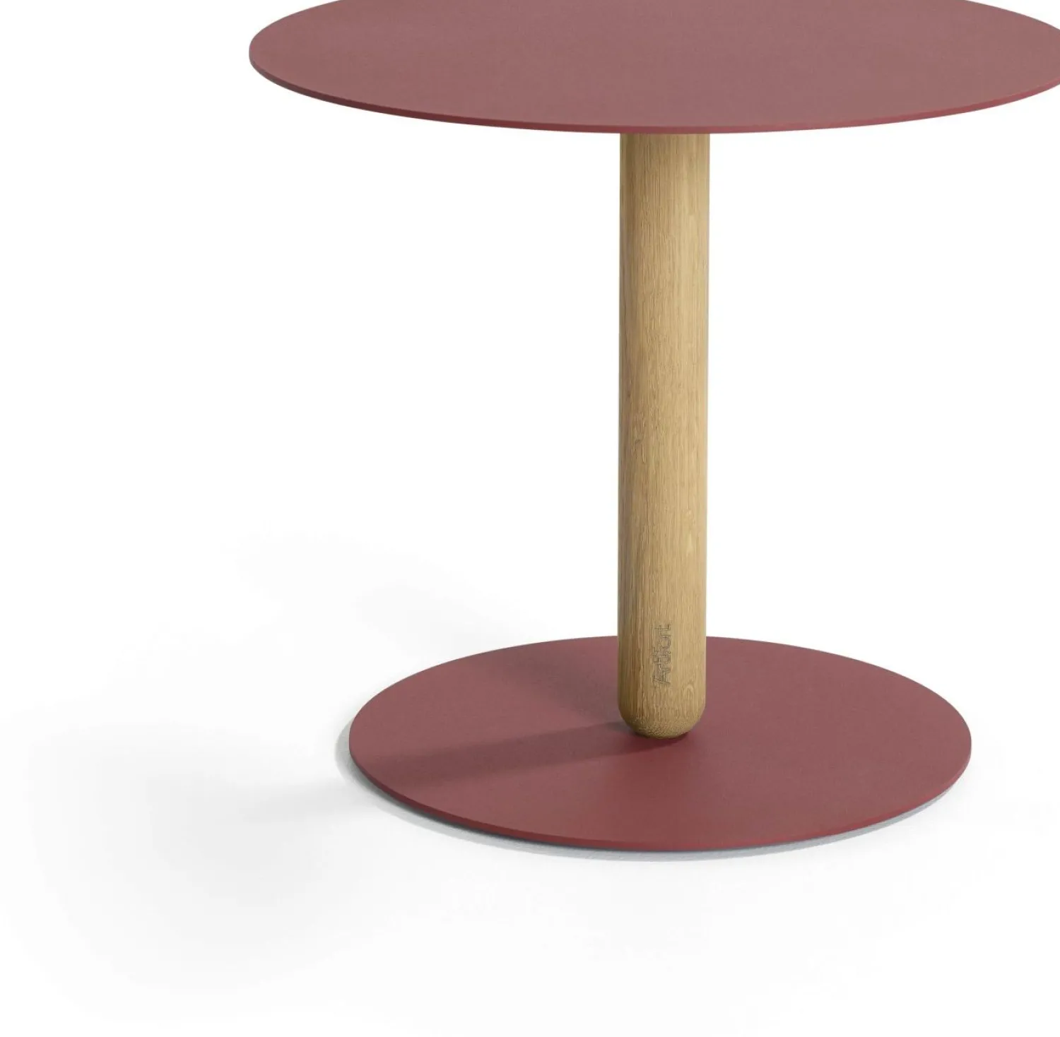 Houten Bijzettafels-Artifort Balans Bijzettafel grijs