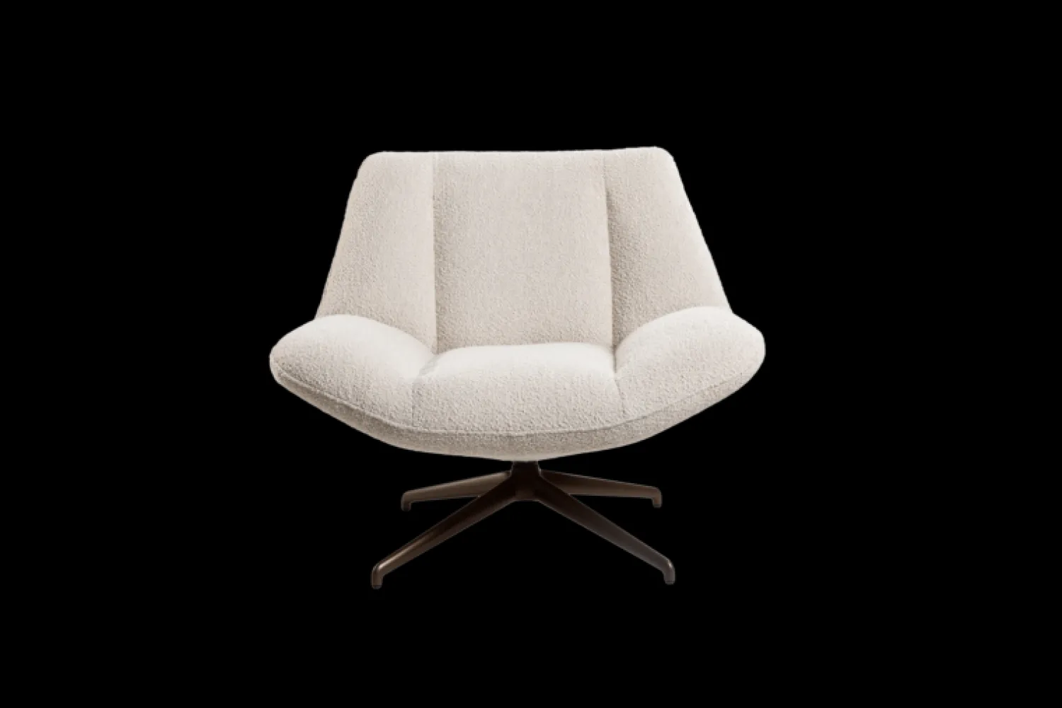 Leren Fauteuils|Draaifauteuils-Eijerkamp Collectie Balder Fauteuil Canella