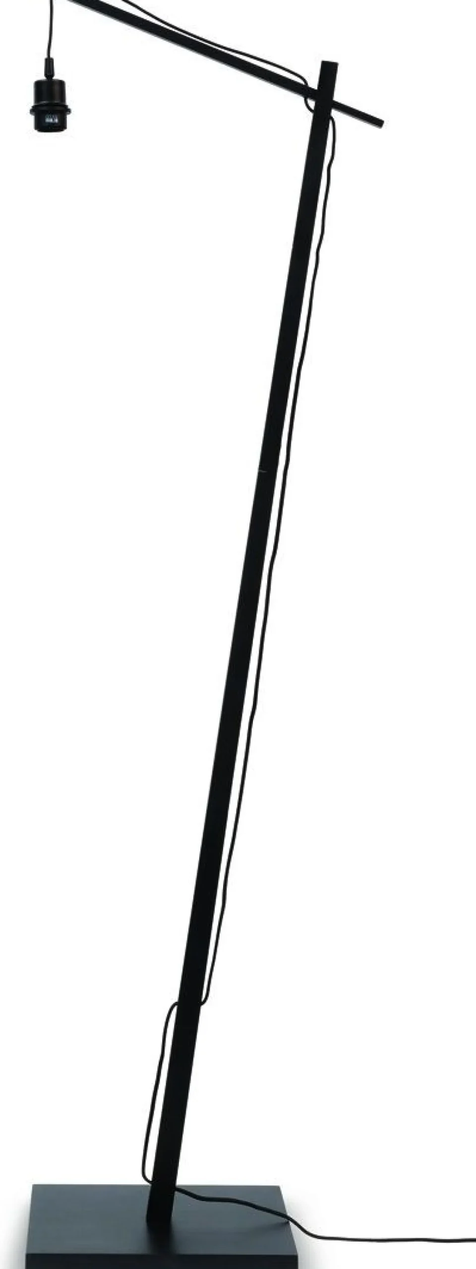 Vloerlampen|Vloerlampen-Good&Mojo Bali Black Vloerlamp Natural/Black