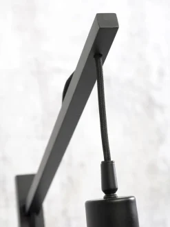 Vloerlampen|Vloerlampen-Good&Mojo Bali Black Vloerlamp Natural/Black