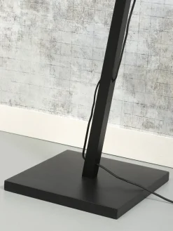 Vloerlampen|Vloerlampen-Good&Mojo Bali Black Vloerlamp Natural/Black