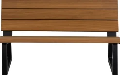Tuinbanken-WOOOD Banco Bank Natural/Black