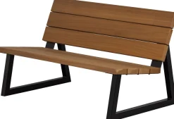 Tuinbanken-WOOOD Banco Bank Natural/Black