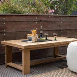 Tuintafels-WOOOD Banco Tuin Salontafel Naturel