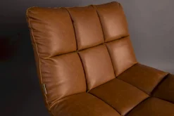 Draaifauteuils-Dutchbone Bar Fauteuil Vintage Brown
