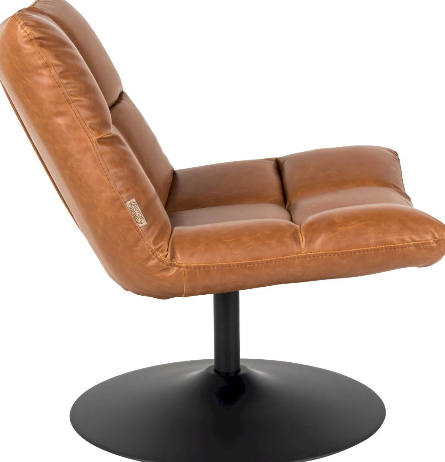 Draaifauteuils-Dutchbone Bar Fauteuil Vintage Brown