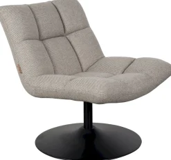 Draaifauteuils-Dutchbone Bar Fauteuil Light Grey