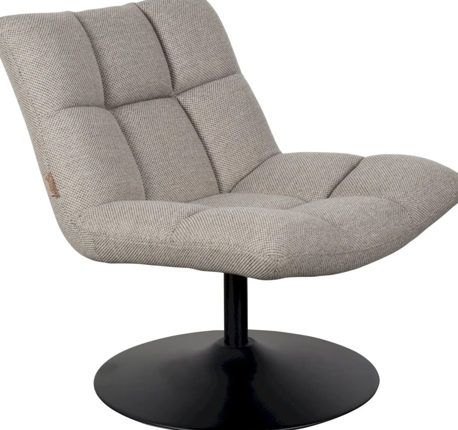 Draaifauteuils-Dutchbone Bar Fauteuil Light Grey