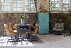 Draaifauteuils-Dutchbone Bar Fauteuil Light Grey