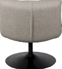 Draaifauteuils-Dutchbone Bar Fauteuil Light Grey