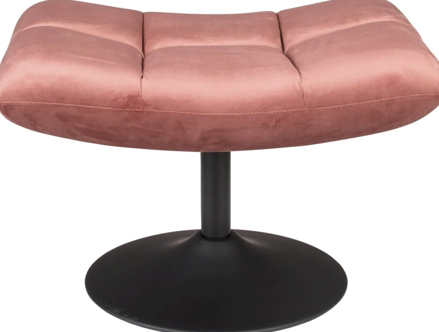 Hockers|Poefs-Dutchbone Bar Hocker Old Pink
