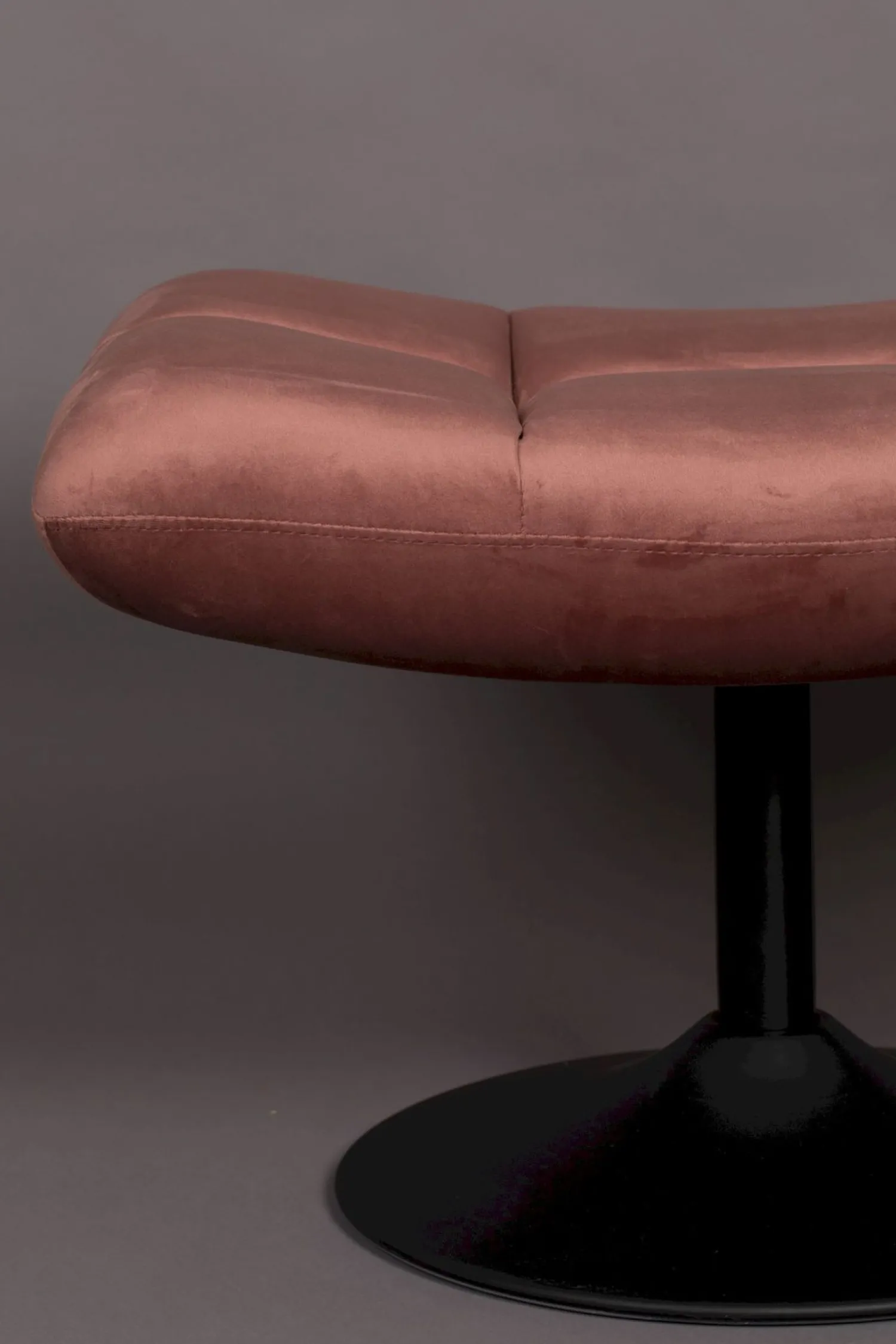 Hockers|Poefs-Dutchbone Bar Hocker Old Pink