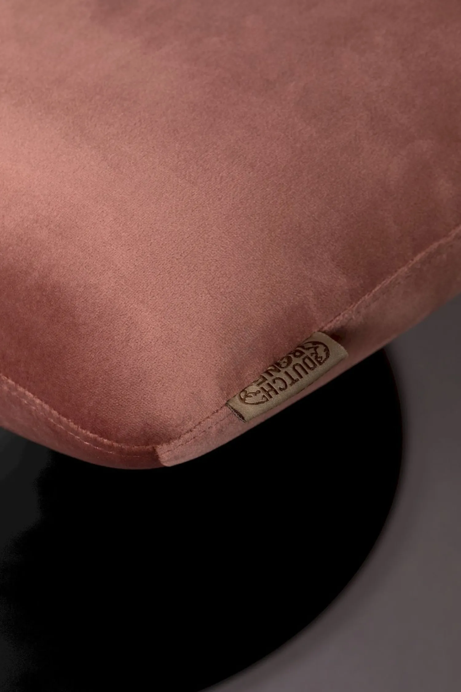 Hockers|Poefs-Dutchbone Bar Hocker Old Pink