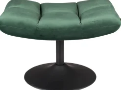 Hockers|Poefs-Dutchbone Bar Hocker Green