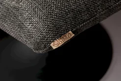 Hockers|Poefs-Dutchbone Bar Hocker Dark Grey