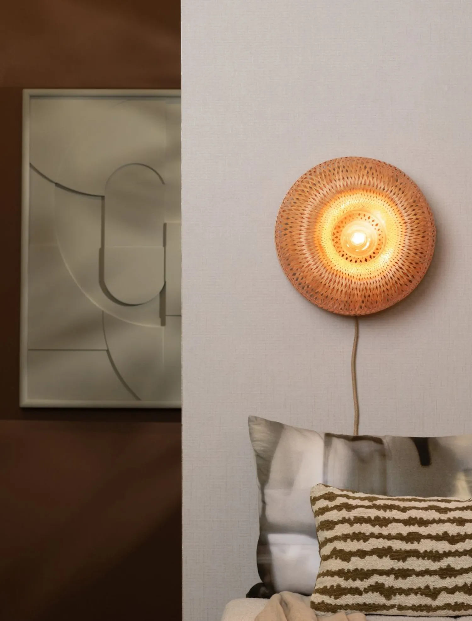 Wandlampen|Wandlampen-Good&Mojo Barbados Wandlamp Natural