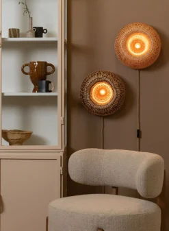 Wandlampen|Wandlampen-Good&Mojo Barbados Wandlamp Natural