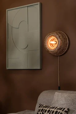 Wandlampen|Wandlampen-Good&Mojo Barbados Wandlamp Natural, Brown