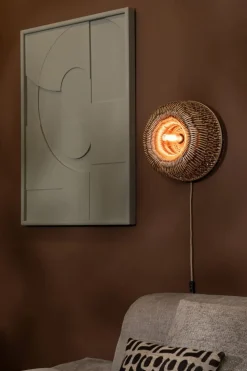 Wandlampen|Wandlampen-Good&Mojo Barbados Wandlamp Natural, Brown