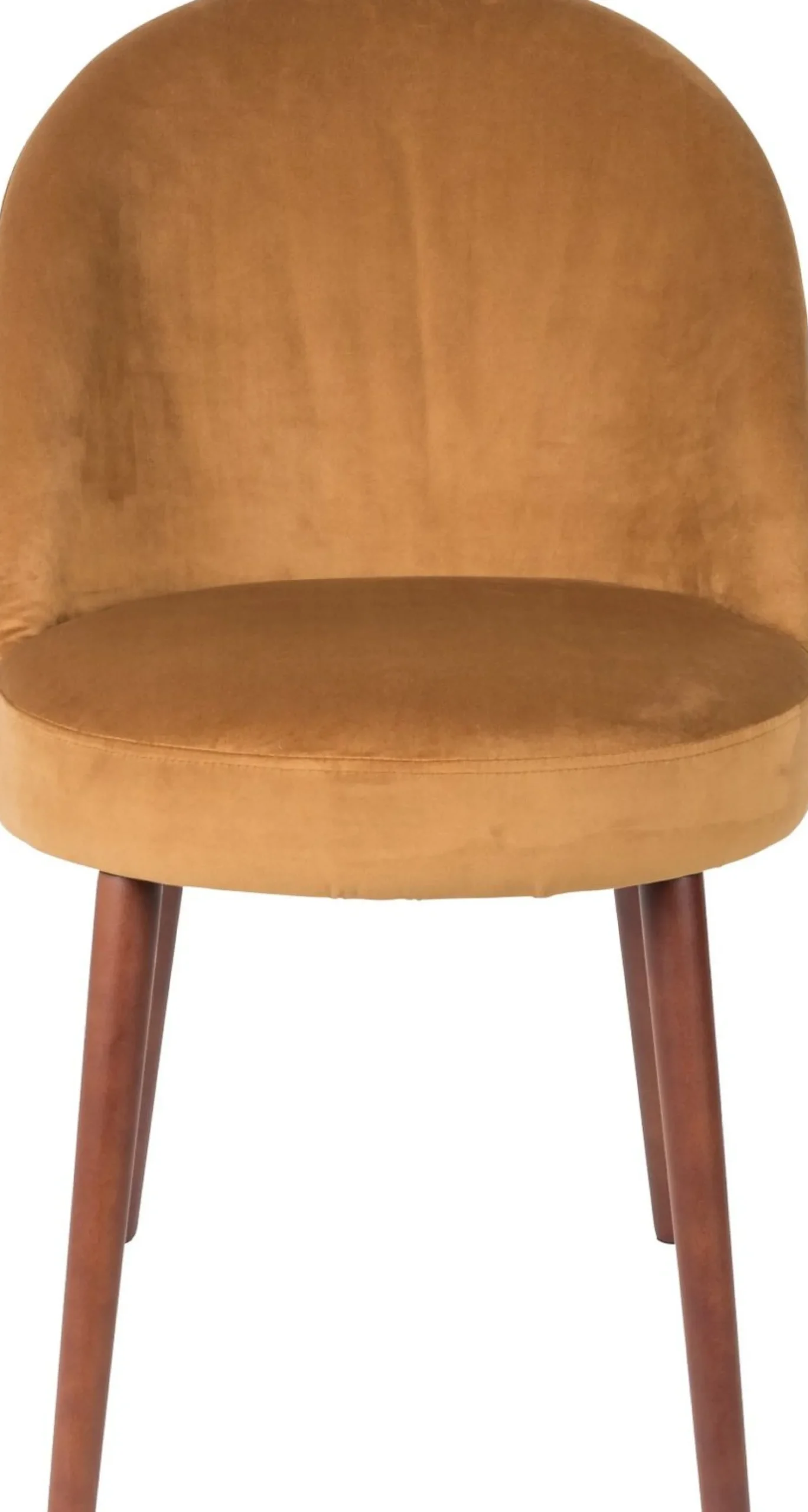 Kuipstoelen|Eetkamerstoelen Zonder Armleuning-Dutchbone Barbara Eetkamerstoel Camel