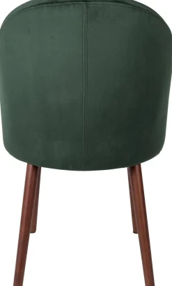 Kuipstoelen|Eetkamerstoelen Zonder Armleuning-Dutchbone Barbara Eetkamerstoel Green