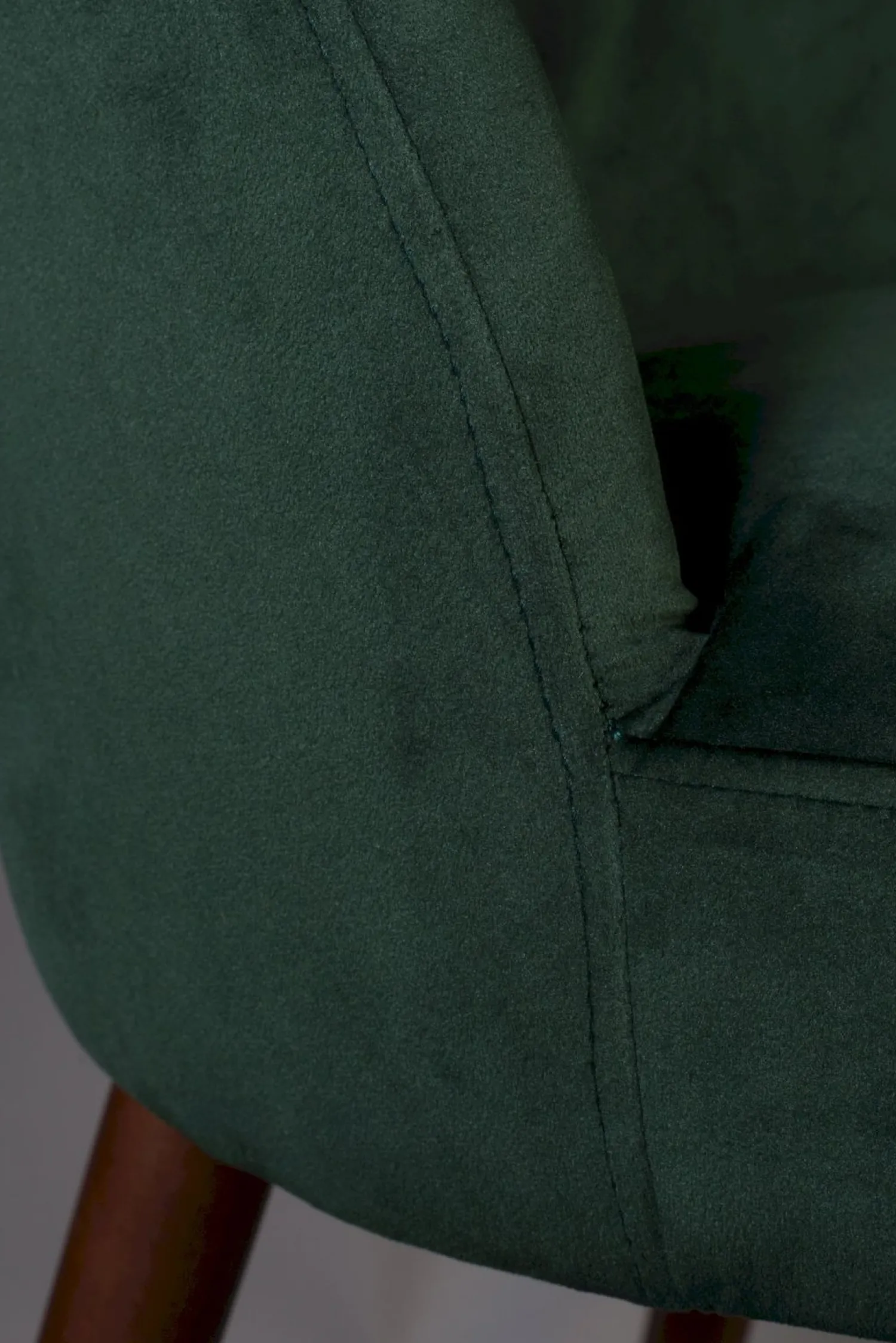Kuipstoelen|Eetkamerstoelen Zonder Armleuning-Dutchbone Barbara Eetkamerstoel Green