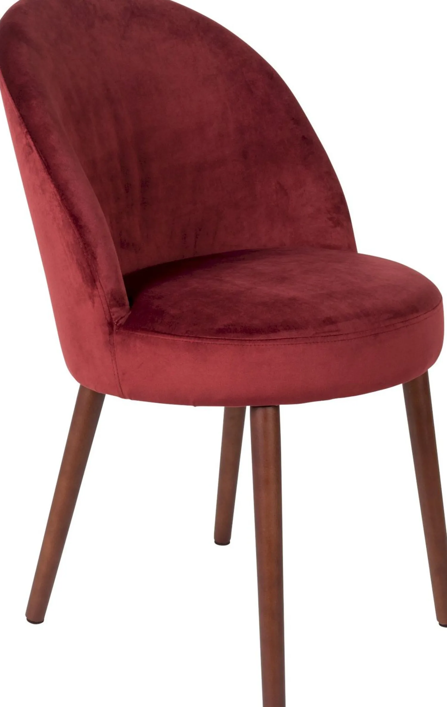 Kuipstoelen|Eetkamerstoelen Zonder Armleuning-Dutchbone Barbara Eetkamerstoel Red