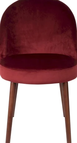 Kuipstoelen|Eetkamerstoelen Zonder Armleuning-Dutchbone Barbara Eetkamerstoel Red