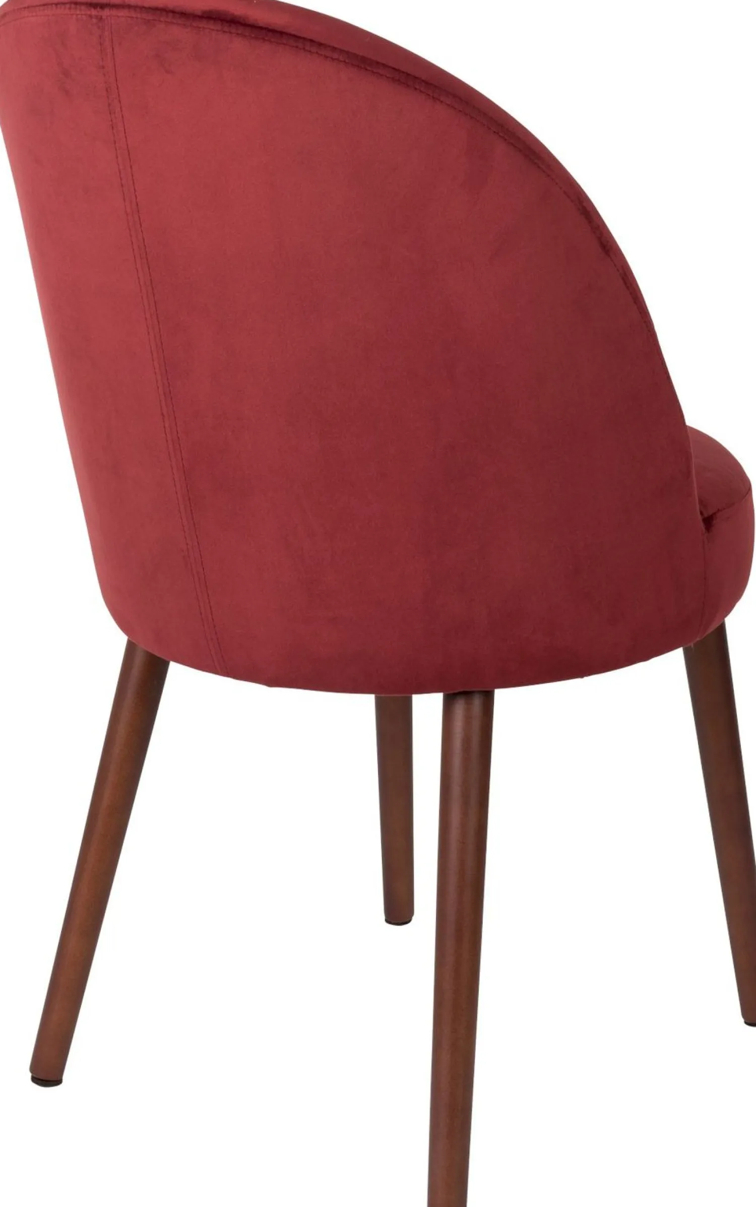 Kuipstoelen|Eetkamerstoelen Zonder Armleuning-Dutchbone Barbara Eetkamerstoel Red