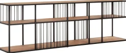 Tv-Meubels-DTP Home Barra Tv-meubel Bruin, Zwart