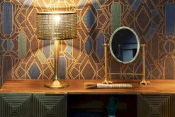 Tafellampen|Tafellampen-Dutchbone Barun Tafellamp Goud