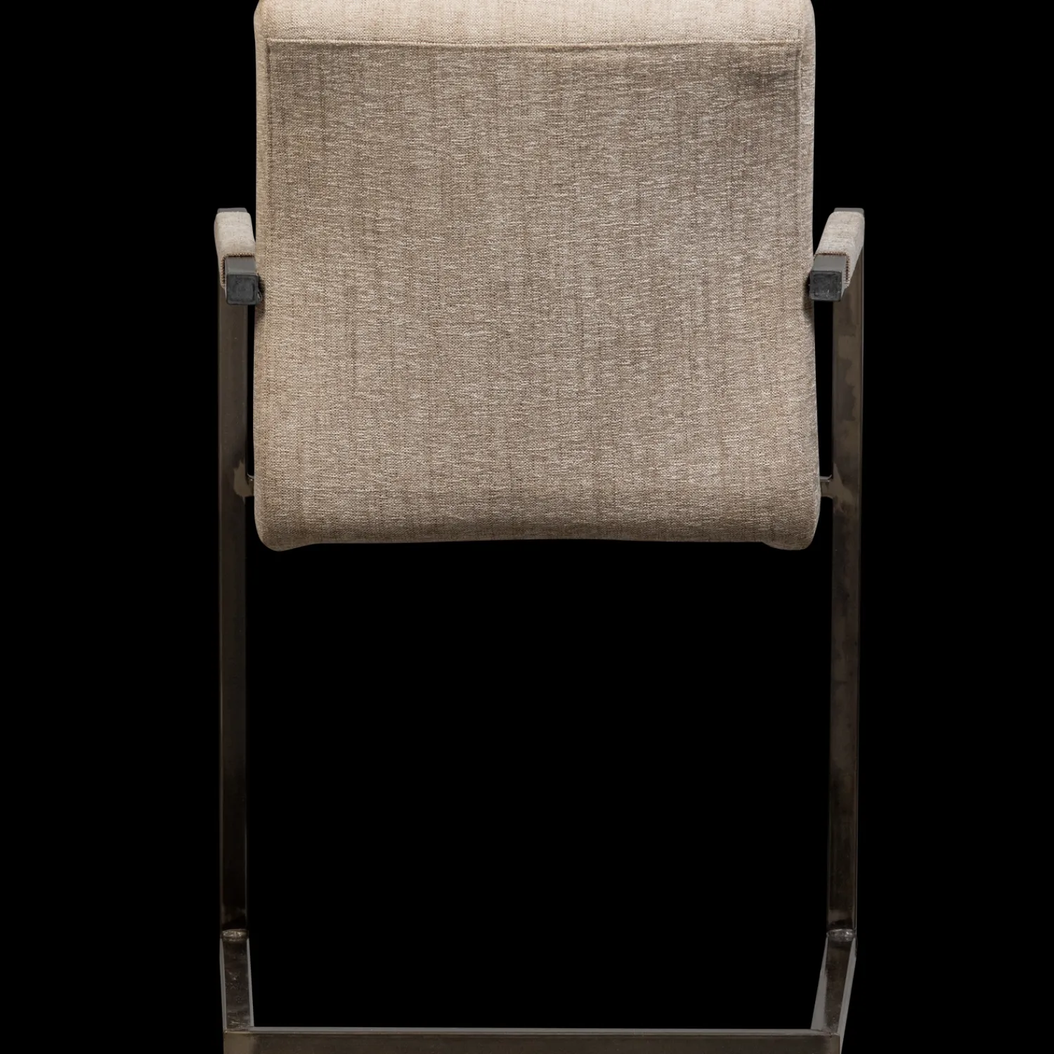 Eetkamerstoelen Met Armleuning-WOOOD Bas Armstoel Zand Melange