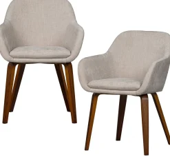 Eetkamerstoelen Met Armleuning-vtwonen Base Eetkamerstoel Sand