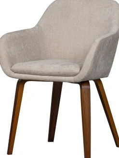 Eetkamerstoelen Met Armleuning-vtwonen Base Eetkamerstoel Sand