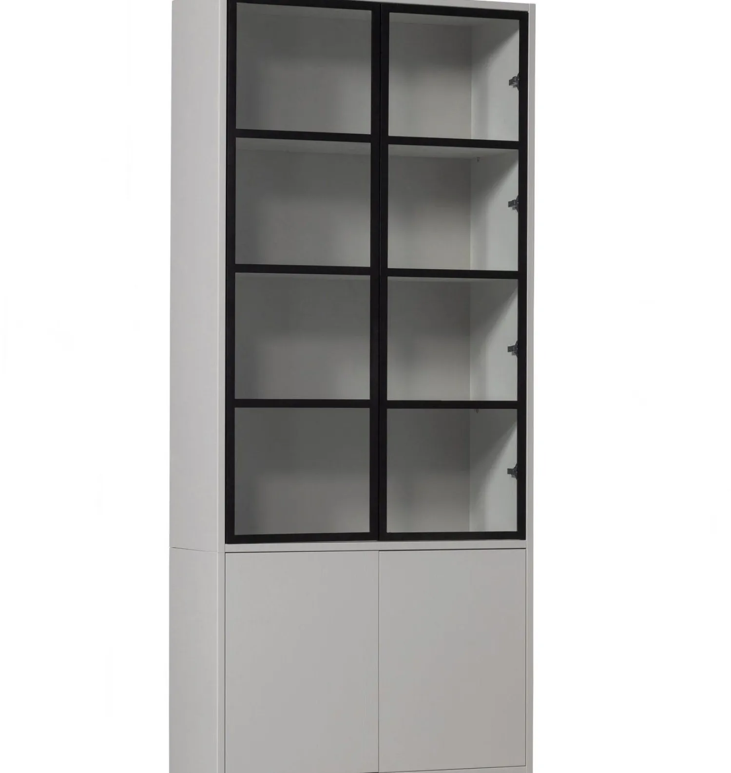 Vitrinekasten-vtwonen Basic Vitrinekast Mist