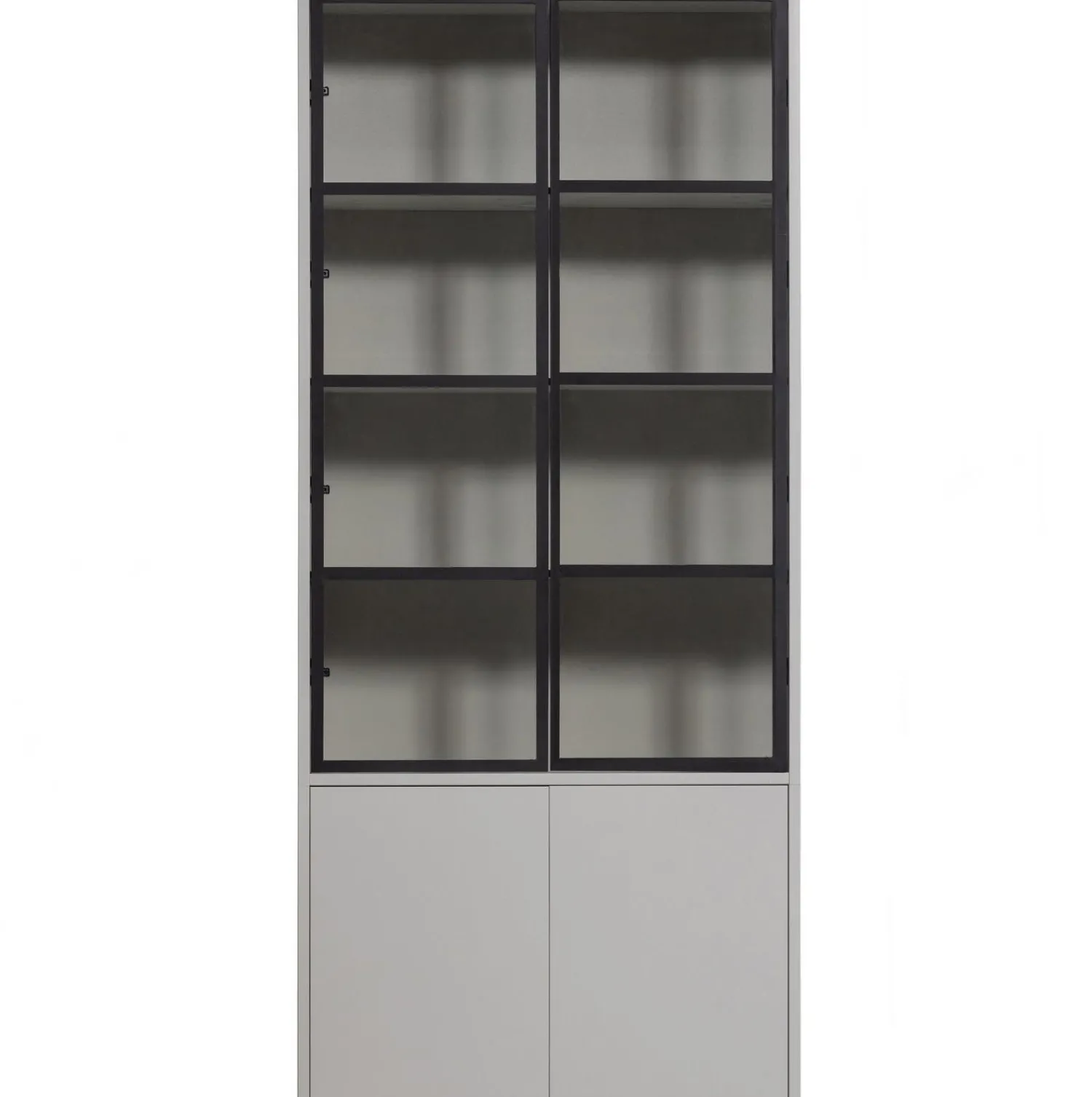 Vitrinekasten-vtwonen Basic Vitrinekast Mist